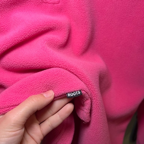 RARE Vintage Roots Golf Fleece Size S Cozy Campfire 90s - Picture 7 of 7